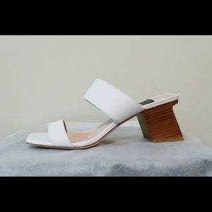 churen double strap mule sandals